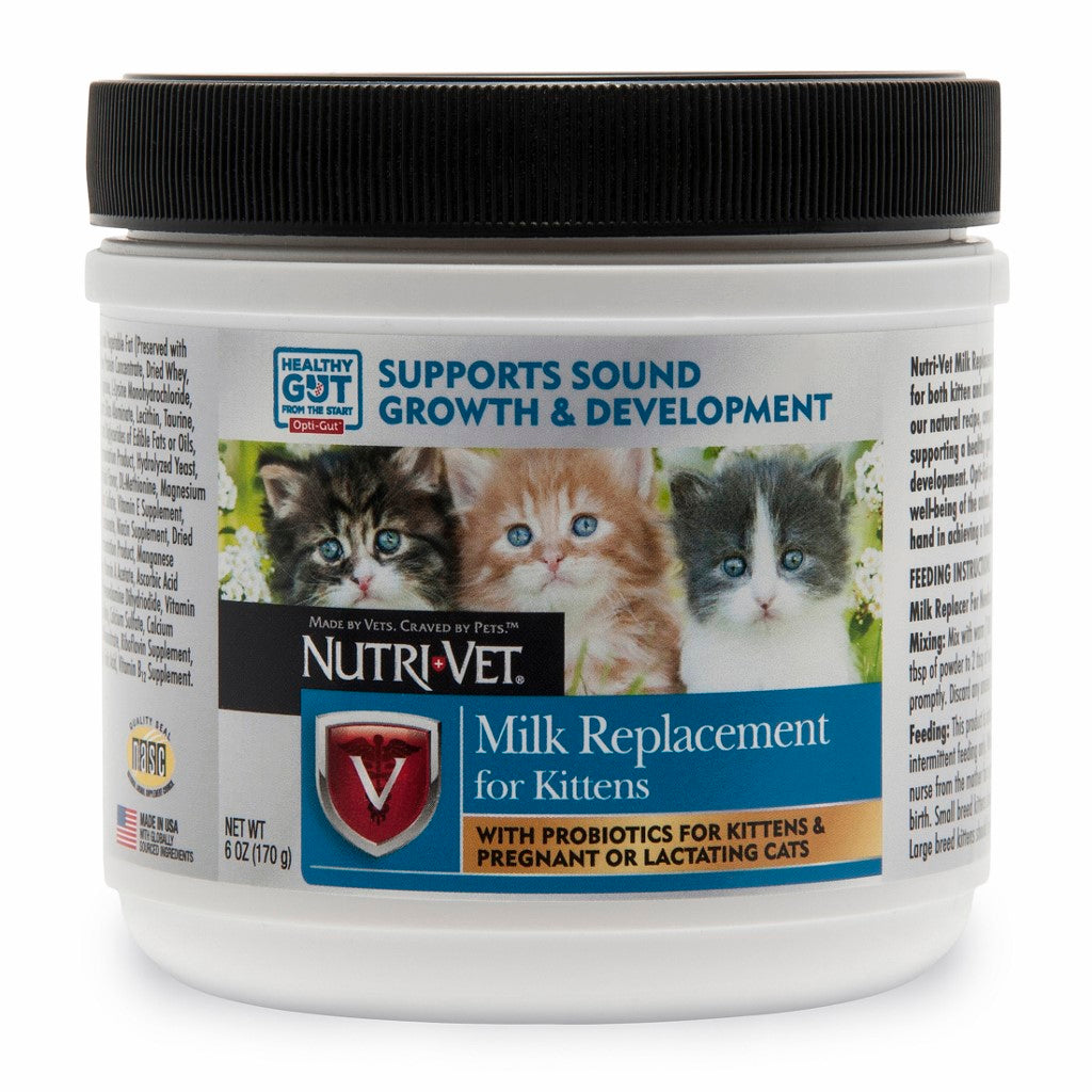 Nutri-Vet Milk Replacer With Opti-Gut For Kittens – Exotic Wings And ...