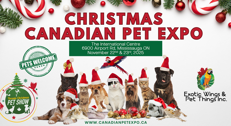 Christmas CPE Pet Show - Mississauga, ON Nov 22 - 23, 2025