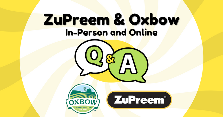 ZuPreem & Oxbow In-Person and Online Q&A at Exotic Wings