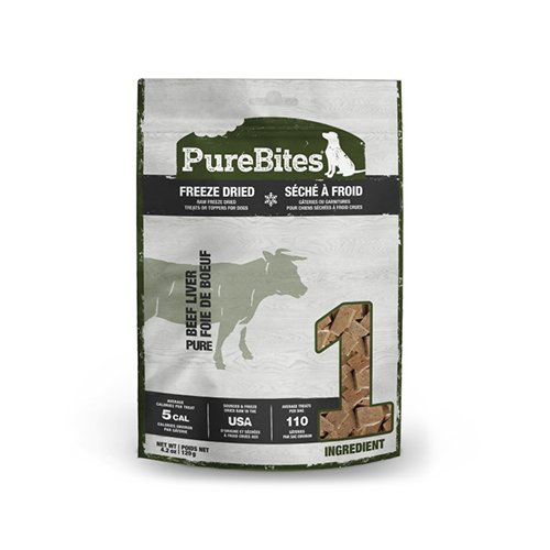 PureBites Beef Liver Freeze Dried Dog Treat
