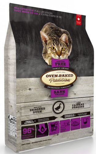 Oven Baked Tradition Grain Free Cat & Kitten Food - Duck 🍁