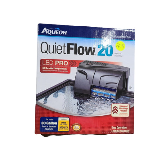 QuietFlow 20 Aquarium Filter Kit