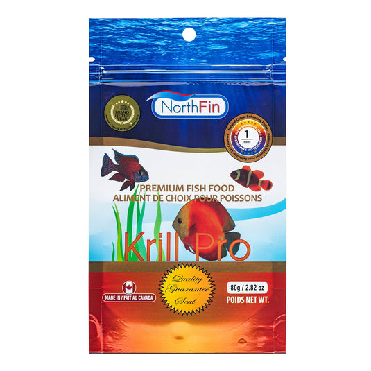 Krill Gold Formula Fish Food - 6mm Pellets, 250g 🍁