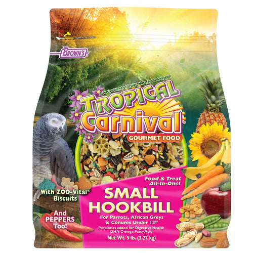 Brown's Tropical Carnival Gourmet Small Hookbill Food