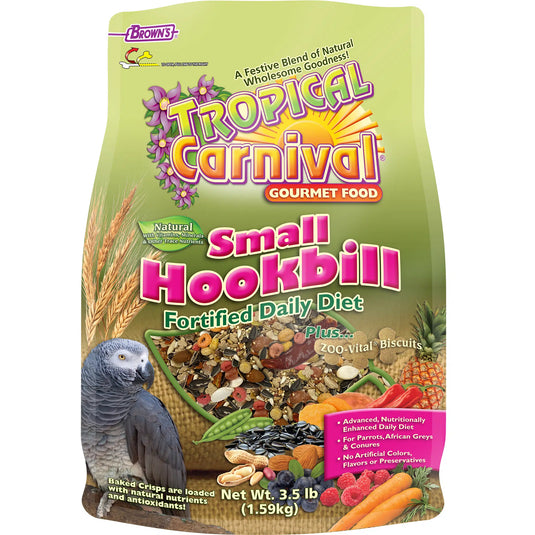 Brown's Tropical Carnival Natural Bird Food