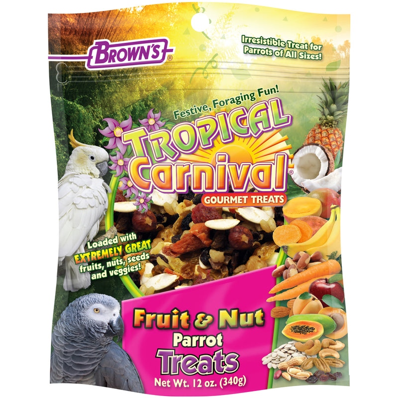 Brown's Tropical Carnival Fruit & Nut Bird Treat
