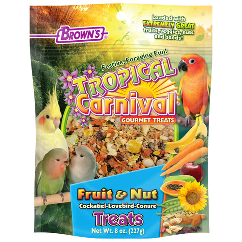 Brown's Tropical Carnival Fruit & Nut Bird Treat