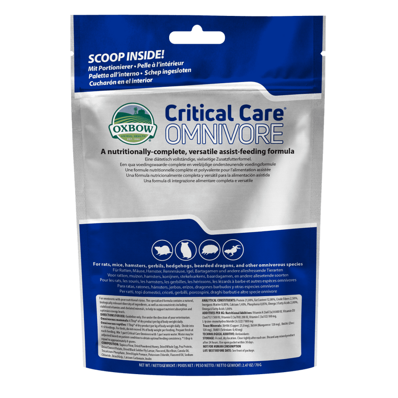 Oxbow Critical Care Omnivore
