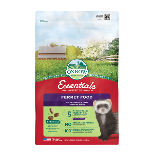 Oxbow Essentials Ferret Food - 4 lb (1.8 kg)