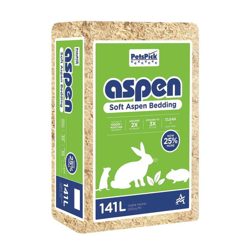 PetsPick Aspen Wood Shavings Bedding
