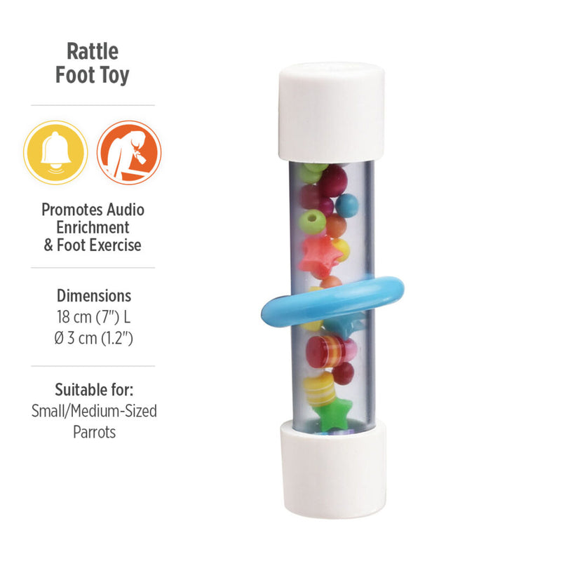 HARI Smart Play Enrichment Parrot Toy Rattle - 81002
