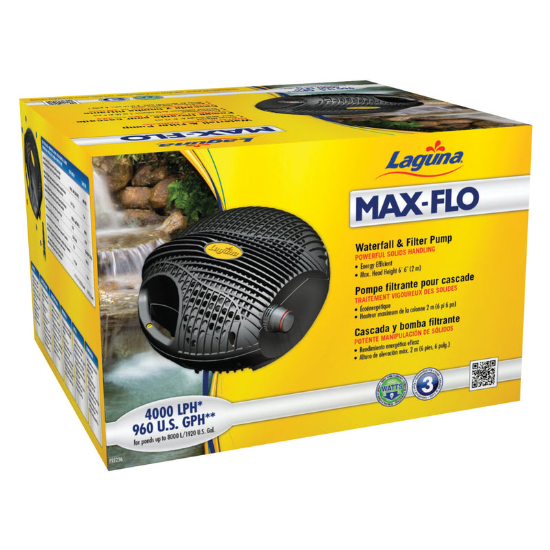 Max-Flo 960 Waterfall & Filter Pump - Up To 1920 U.S. Gal (7300 L)
