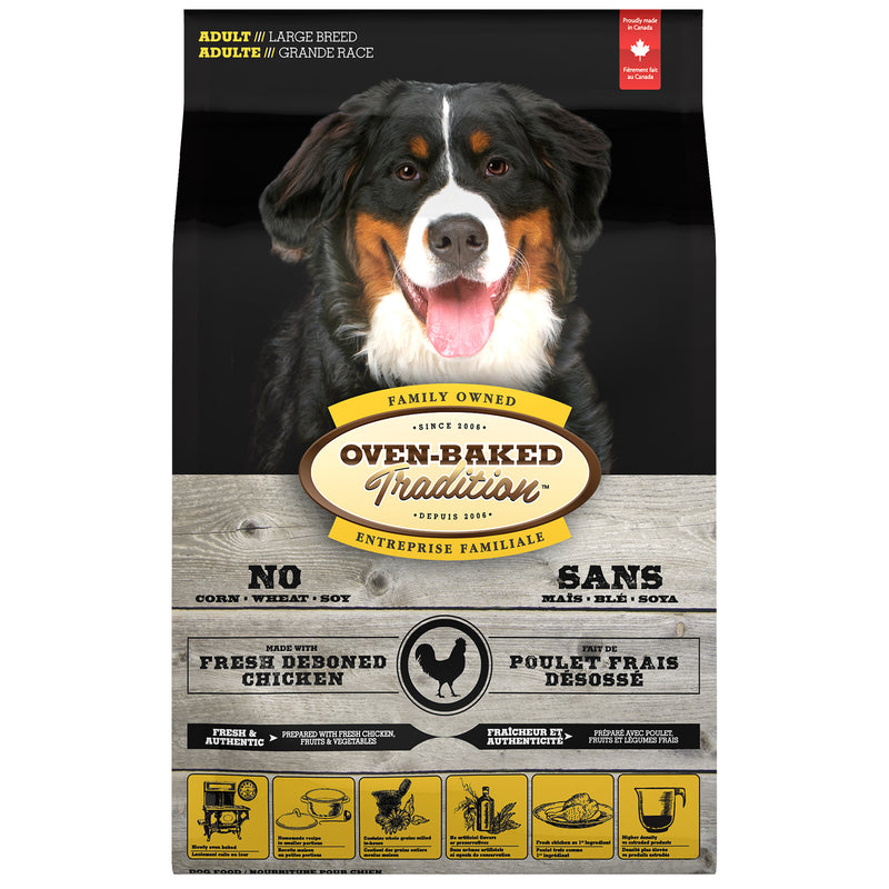 Oven Baked Tradition Adult Large Breed Dog Food - Chicken 25 lb
