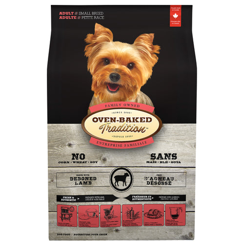 Oven Baked Tradition Adult Small Breed Dog Food - Lamb 🍁