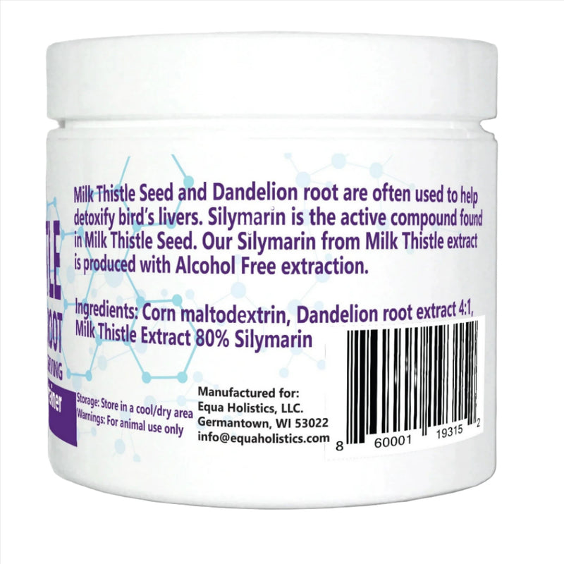 Equa Holistics Milk Thistle & Dandelion Root 45g
