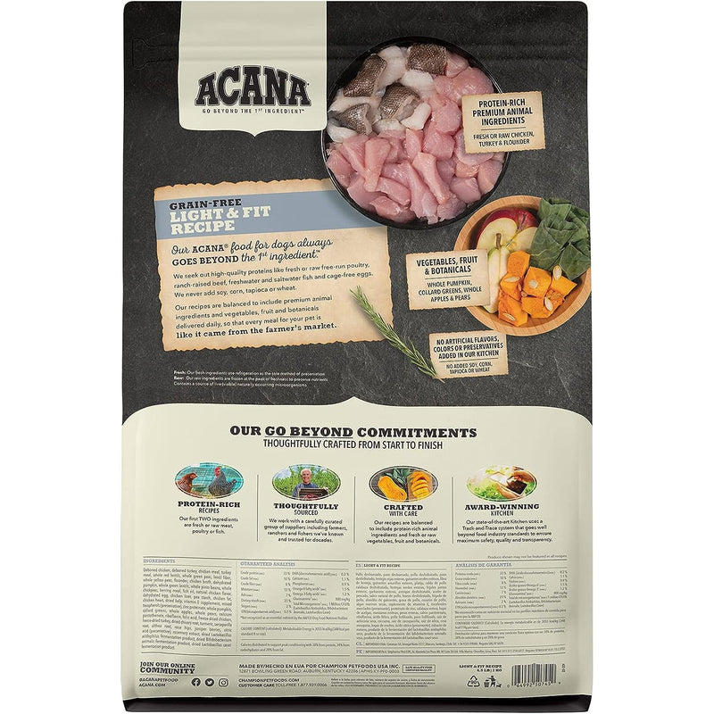 Acana HERITAGE Light & Fit Dog Food
