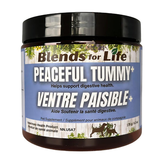 Peaceful Tummy+ Dog & Cat Digestive Health Powder Supplement - 175g