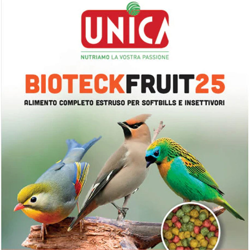 UNICA BioTeck Fruit25 Softbill Pellets - 1.5 kg
