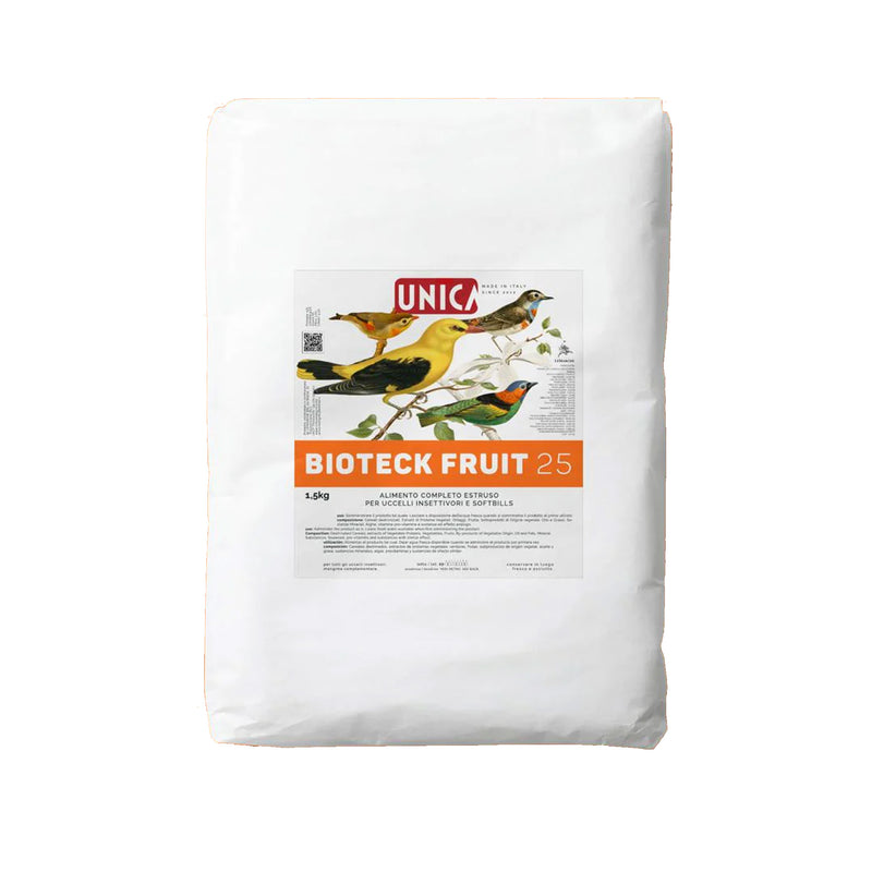 UNICA BioTeck Fruit25 Softbill Pellets - 1.5 kg
