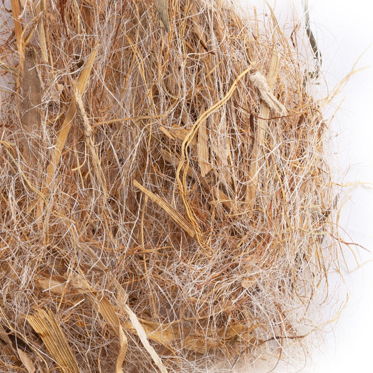 Sisal Fibre Co. Coconut-sisal-meliga-bract Bird Nesting Material Finch, Softbill