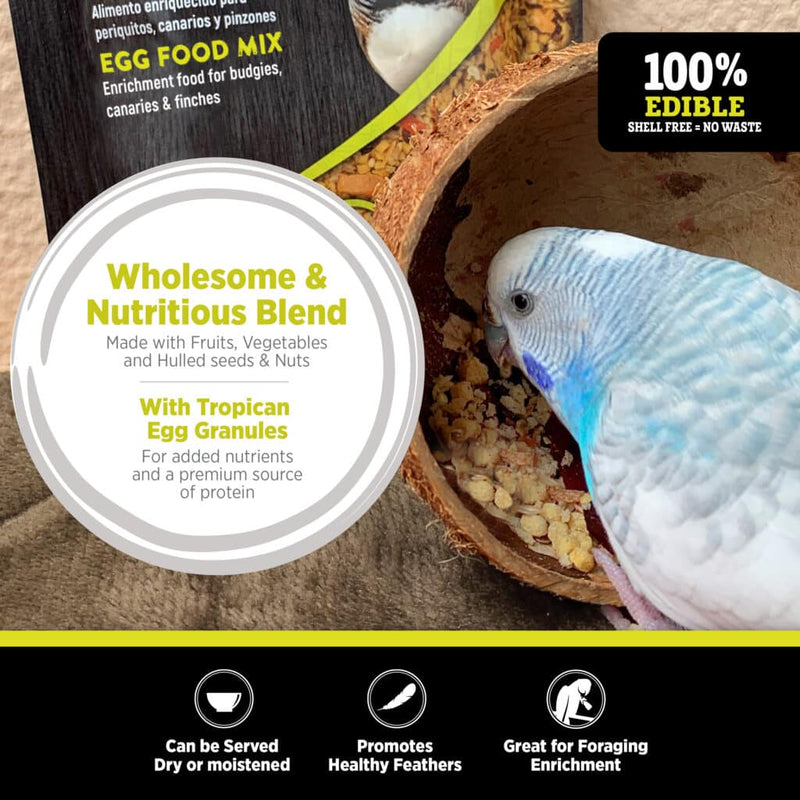 Tropimix Egg Food Mix Enrichment Food Budgies - Canaries - Finches
