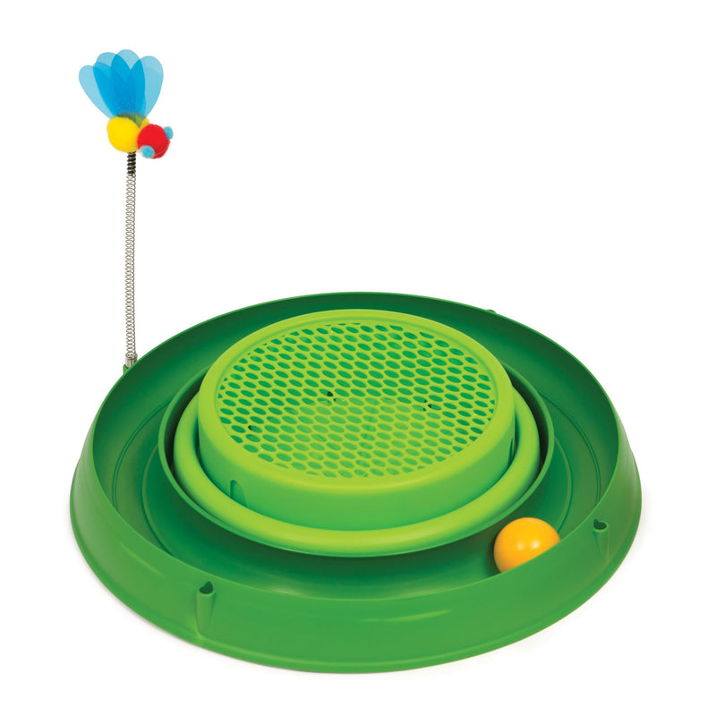 CatIt Play 3 In 1 Circuit Ball Toy w Grass
