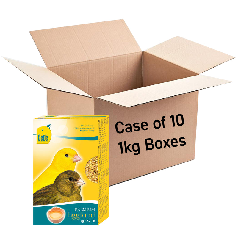 Multi-Box Bundle - CéDé Premium Egg Food for Canaries 1kg x 10
