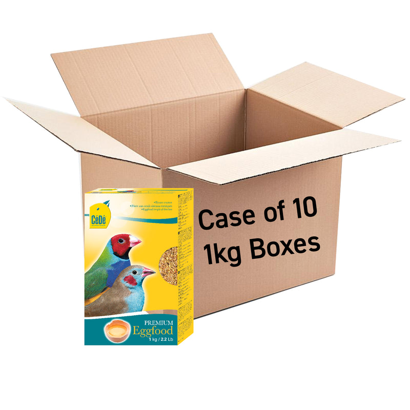 Multi-Box Bundle - CéDé Premium Egg Food for Exotic Finches 1kg x 10
