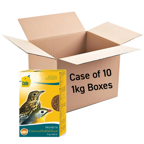 Multi-Box Bundle - CéDé Universal Softbill Food - 1kg x 10