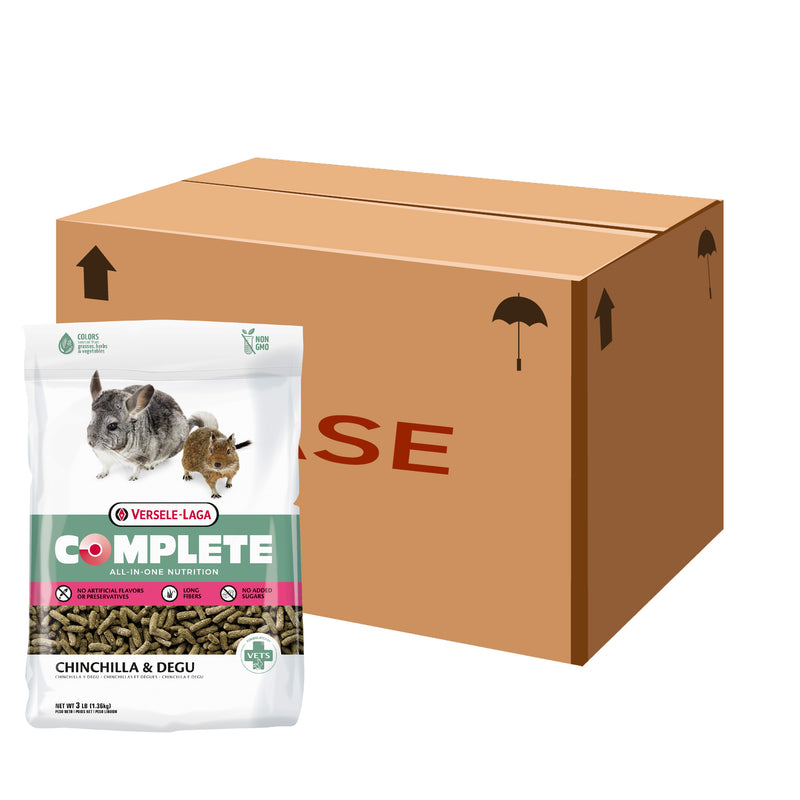 Multi-Bag Bundle - Versele-Laga Complete Chinchilla & Degu Food 1.36 kg x 6 Bags
