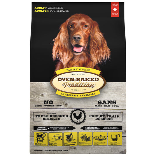 Oven Baked Tradition All Breed Adult Dog Food - Chicken