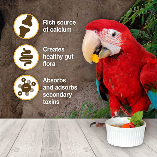 HARI Clay-Cal Bentonite Clay Supplement for Birds - 80333