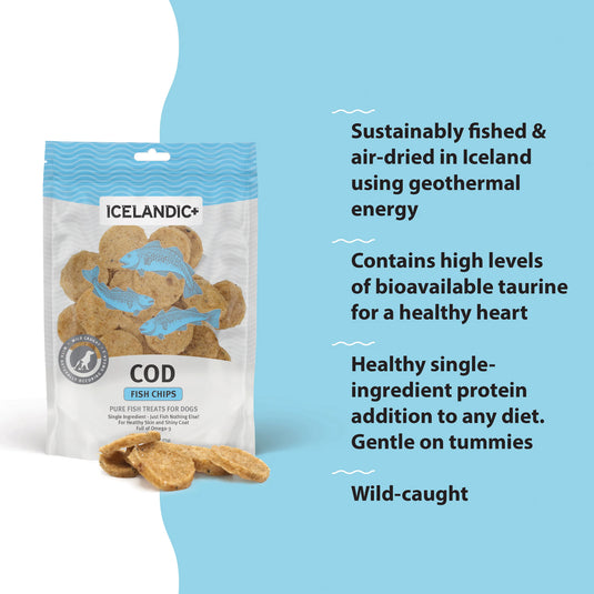 Icelandic+ Cod Fish Chips 2.5 oz