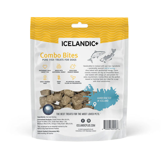 Icelandic+ Cod & Herring Combo Bites 3.52 oz