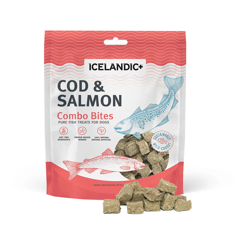 Icelandic+ Cod & Salmon Combo Bites - 3.52 oz
