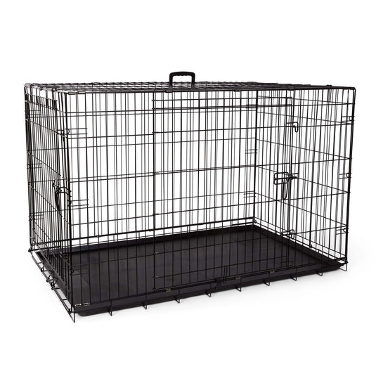 Budz Deluxe Folding Pet Crate - 2 Doors