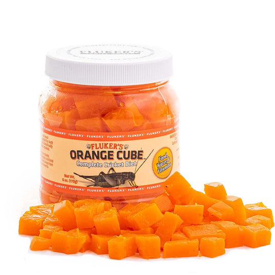 Orange Cubes Complete Cricket Diet