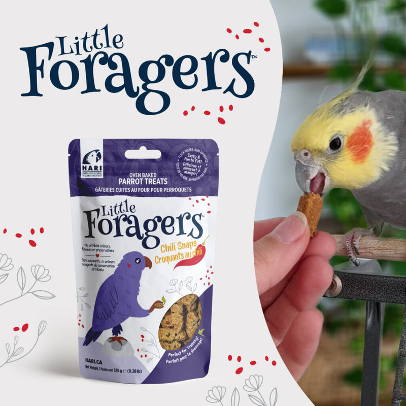 Little Foragers Treats Chili Snaps - Parrot
