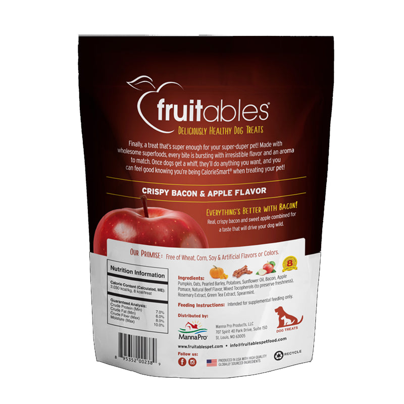 Fruitables Crispy Bacon & Apple Flavour Dog Treat - 7 oz
