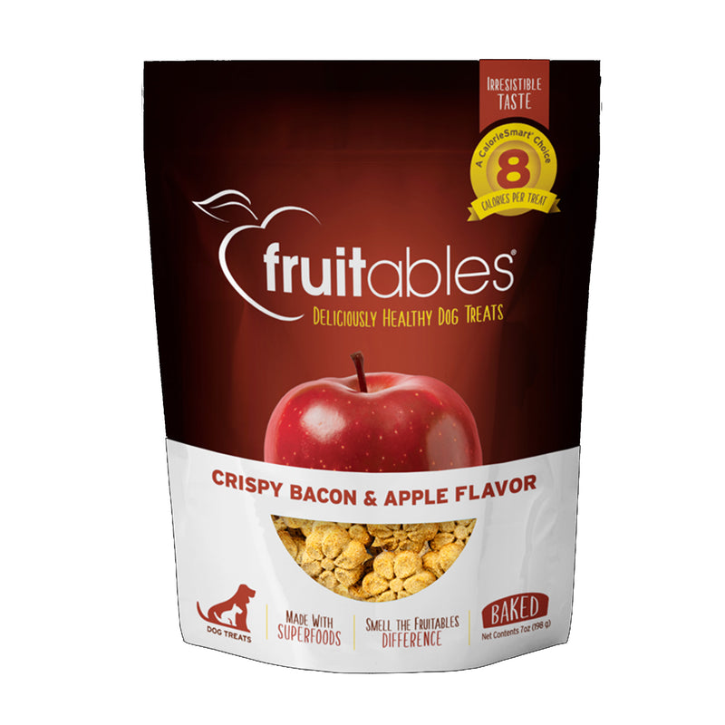 Fruitables Crispy Bacon & Apple Flavour Dog Treat - 7 oz
