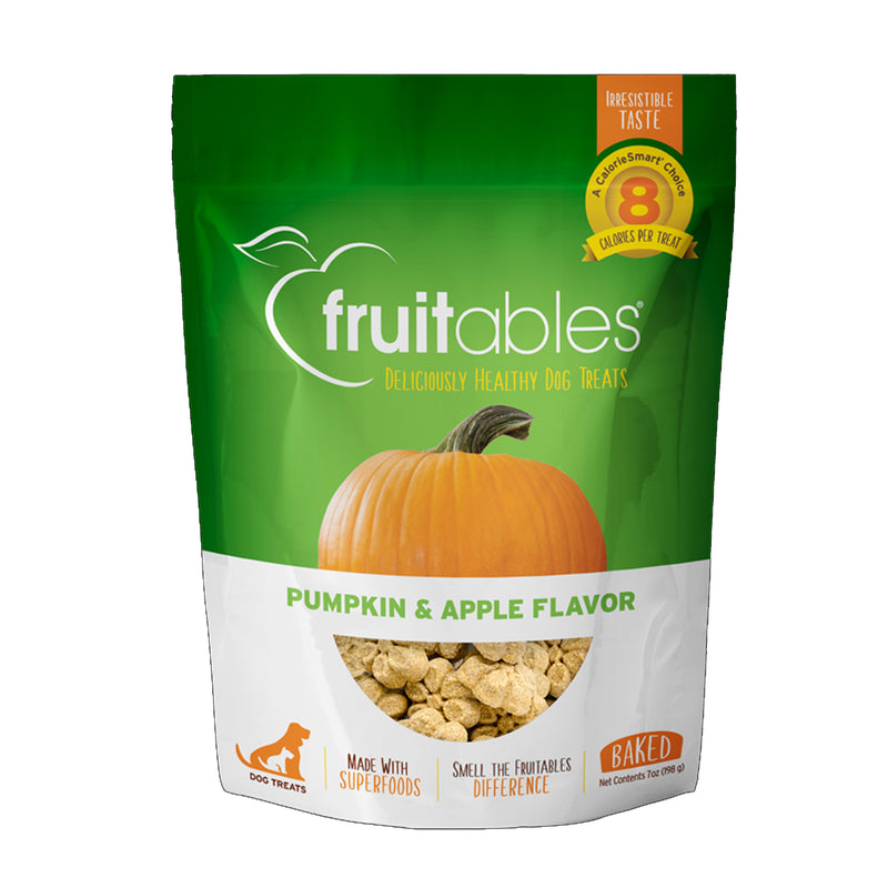 Fruitables Pumpkin & Apple Flavour Dog Treats - 7 oz
