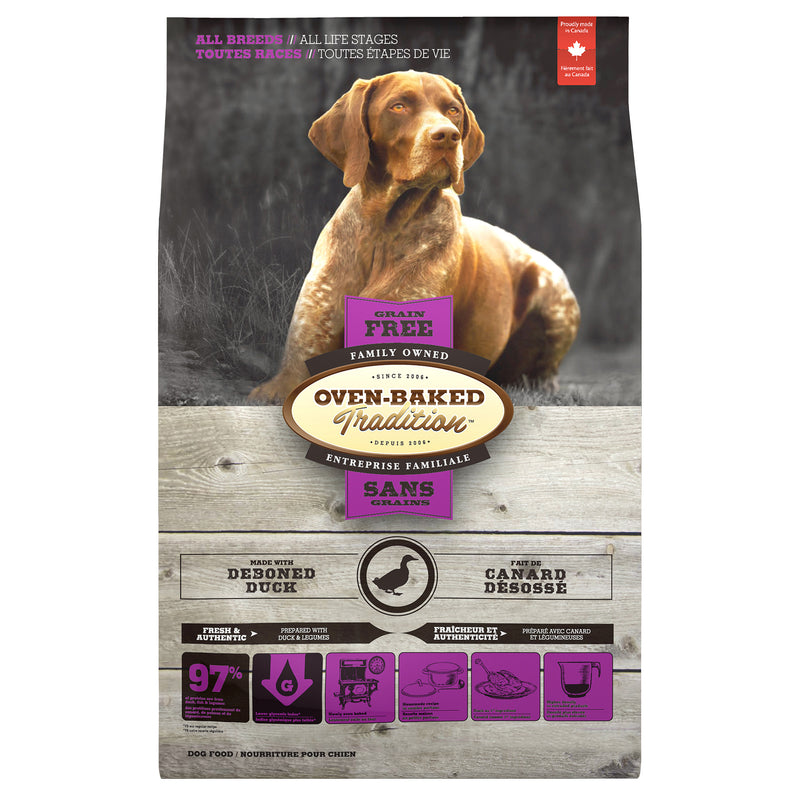 Oven Baked Tradition Grain Free Dog Food - Duck
