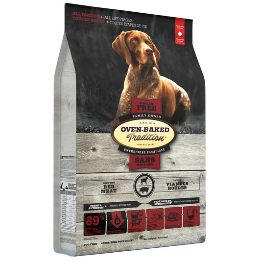 Oven Baked Tradition Grain Free Dog Food - Red Meat