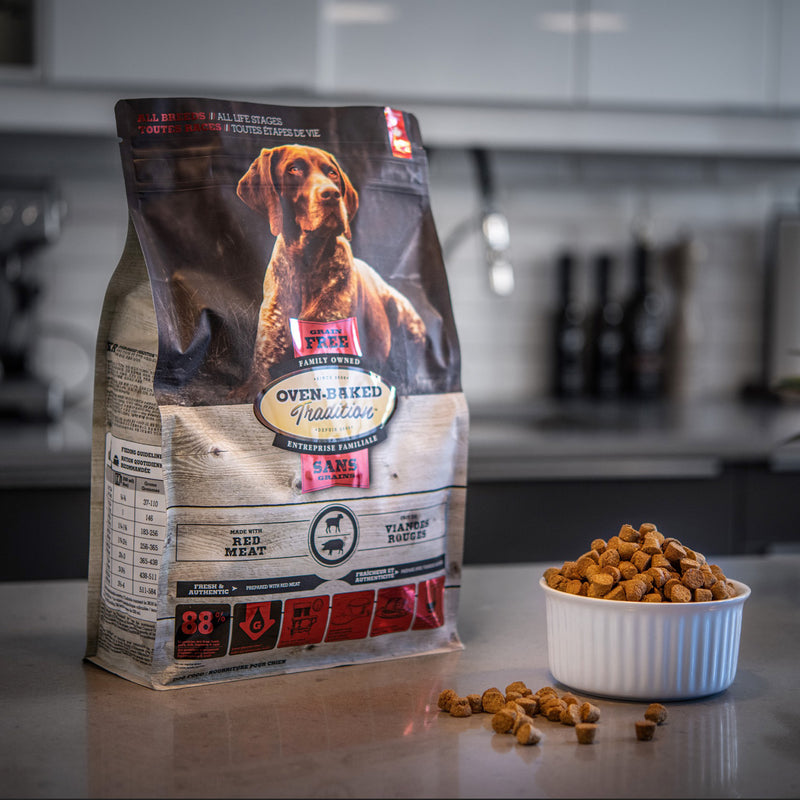 Oven Baked Tradition Grain Free Dog Food - Red Meat
