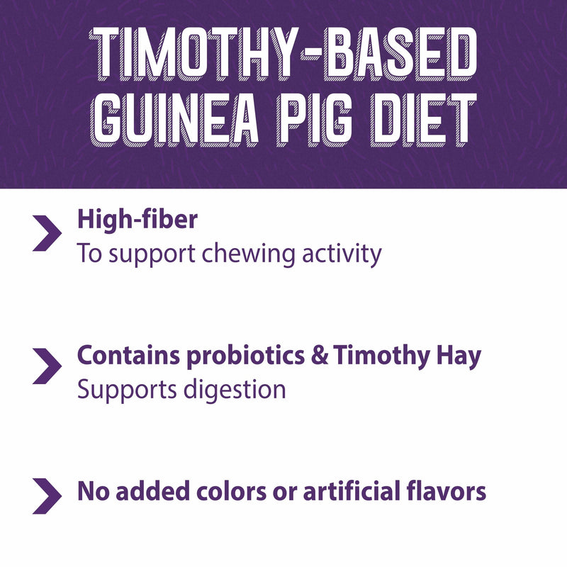 Mazuri Timothy Hay-Based Guinea Pig Diet
