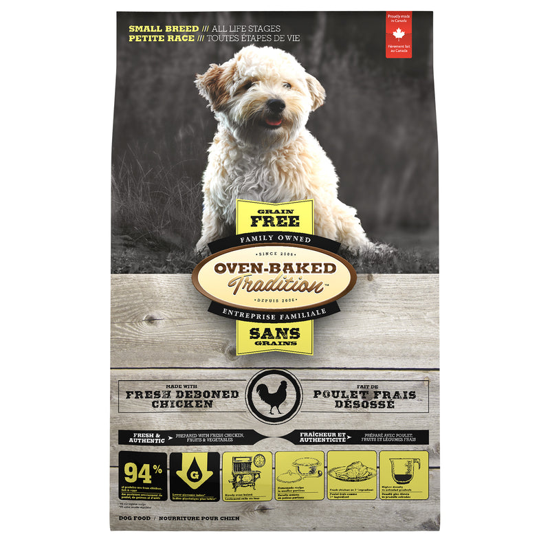 Oven Baked Tradition Small Breed Grain Free Dog Food - Chicken
