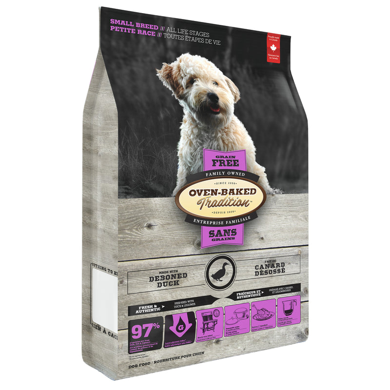 Oven Baked Tradition Small Breed Grain Free Dog Food - Duck 🍁
