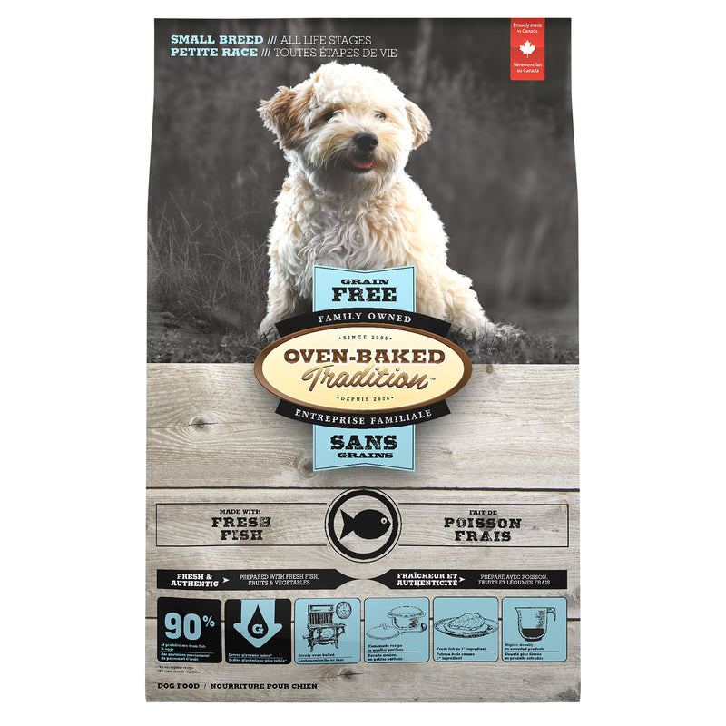 Oven Baked Tradition Small Breed Grain Free Dog Food - Fish 🍁
