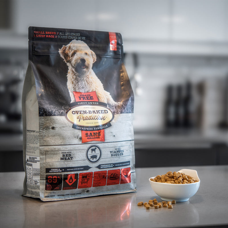 Oven Baked Tradition Small Breed Grain Free Dog Food - Red Meat 🍁
