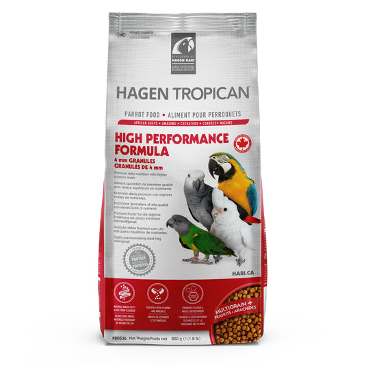 Tropican High Performance 4mm Granules - Parrots